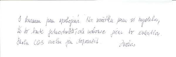Reference Zuzana Šmejkalová