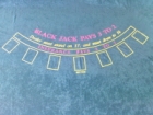 Plátno na Black Jack